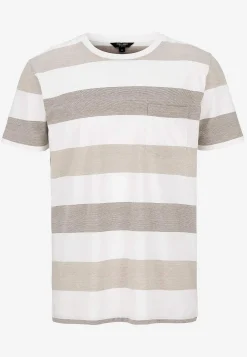 T-shirt med breda ränder Johannes