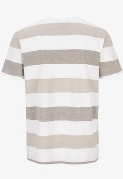 T-shirt med breda ränder Johannes