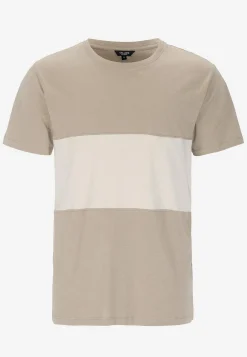 T-shirt med en bred rand