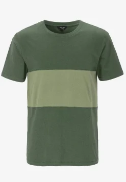 T-shirt med en bred rand