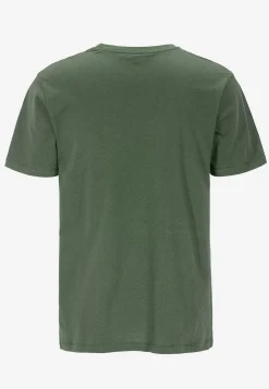 T-shirt med en bred rand