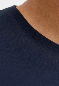 T-shirt med stort tryck framtill