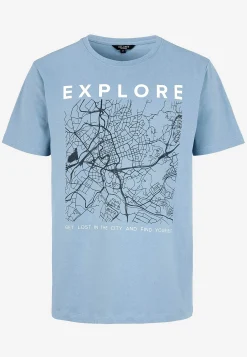 T-shirt med tryck