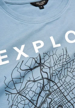 T-shirt med tryck