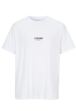 T-shirt med tryck framtill