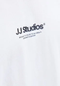 T-shirt med tryck framtill