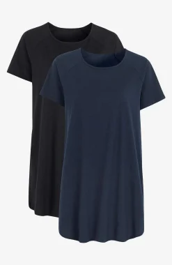 Tunika i ekologisk bomull Alex 2-pack