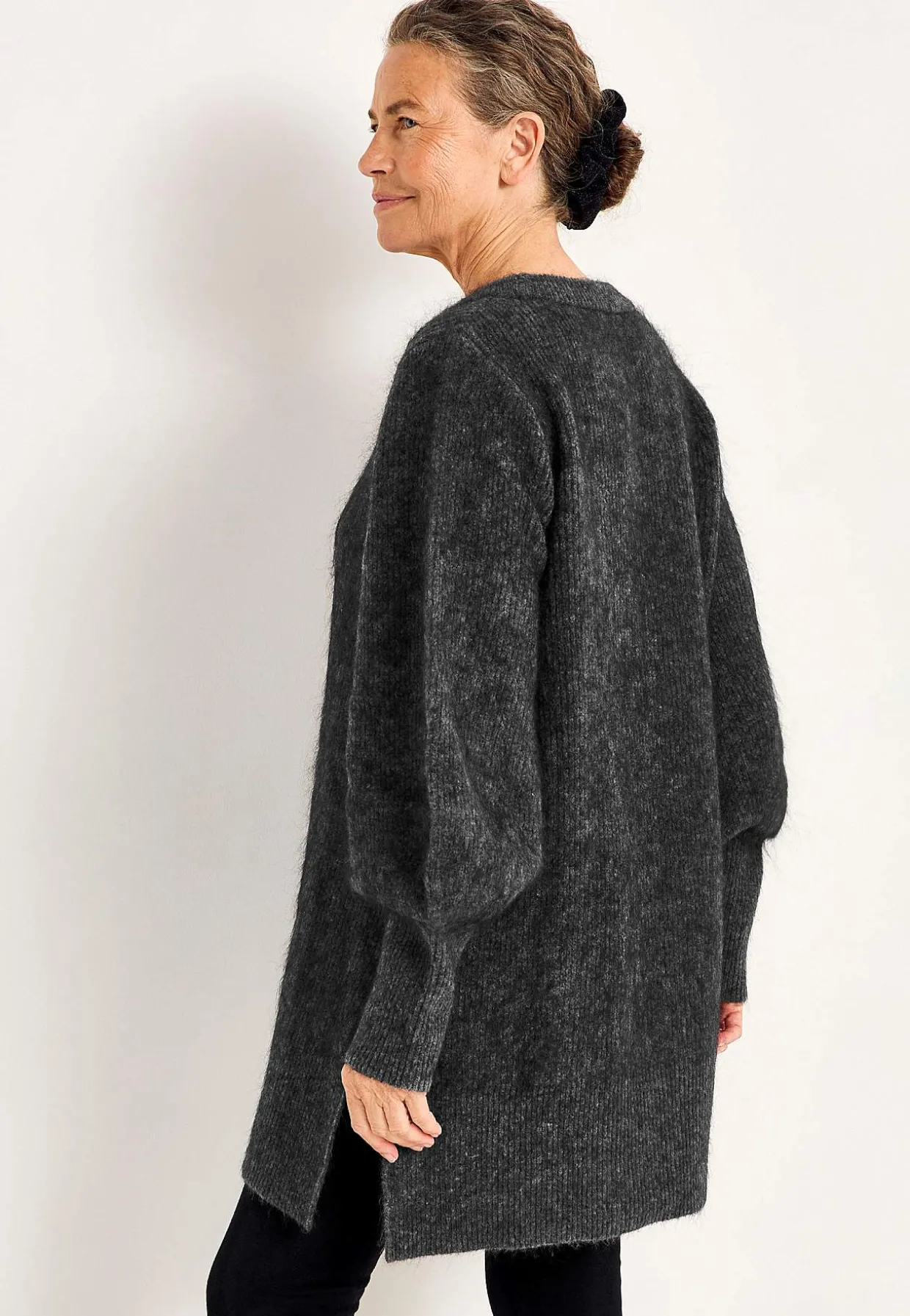 Tunika Premium i mohair- och ullblandning