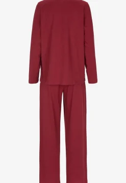 Tvådelad pyjamas med spetskant