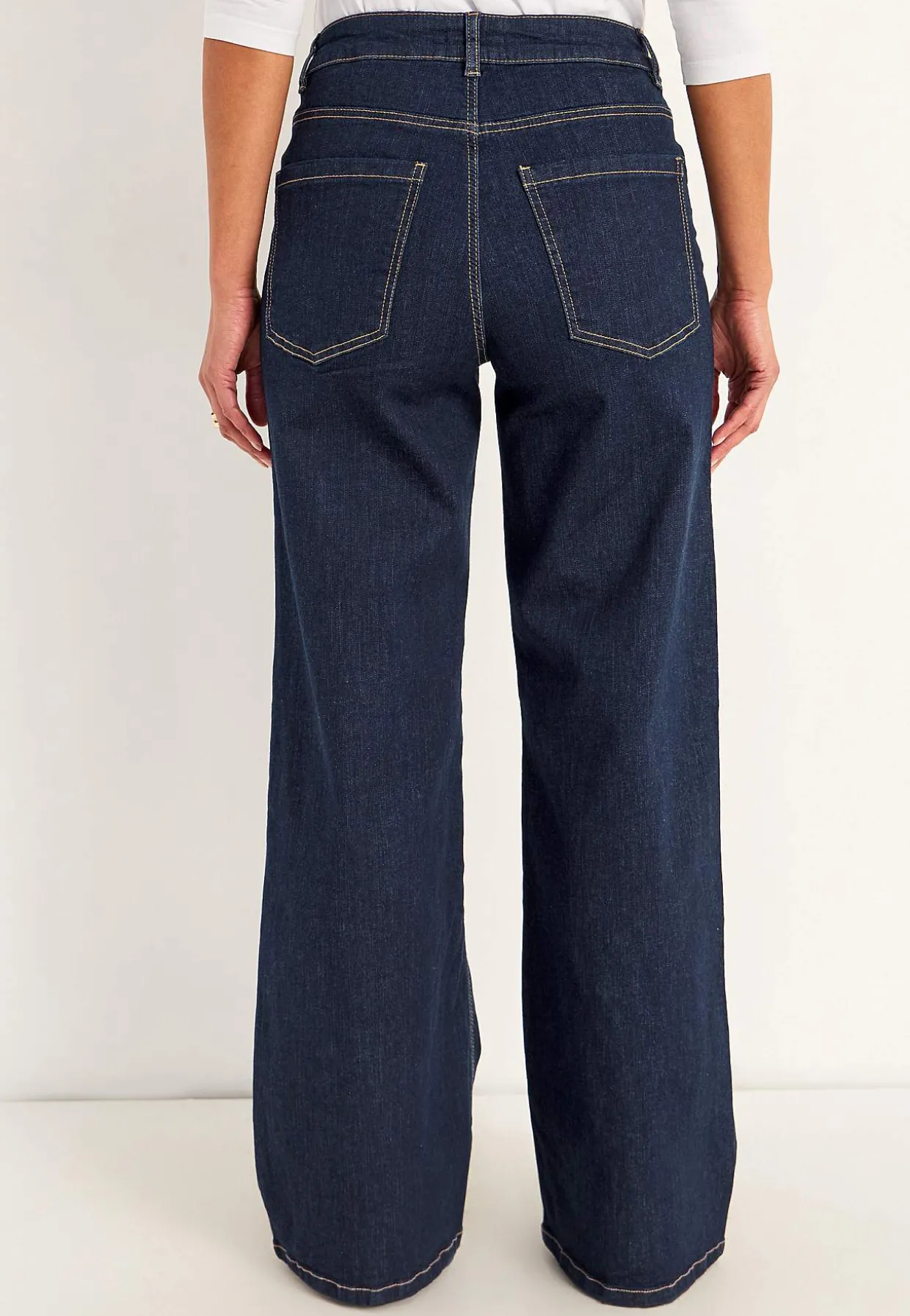 Vida, långa jeans med hög midja Renata