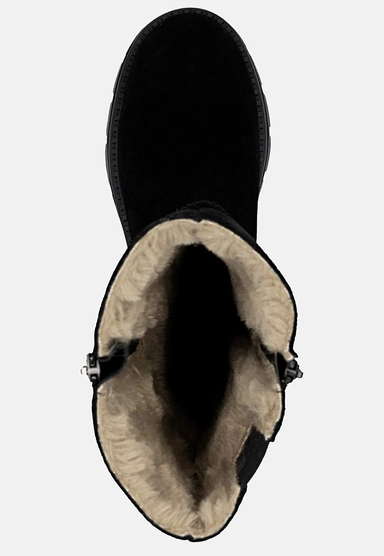 Vinterstövel i mocka