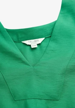 Vävd kaftanklänning