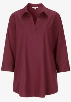 Vävd tunika i poplin
