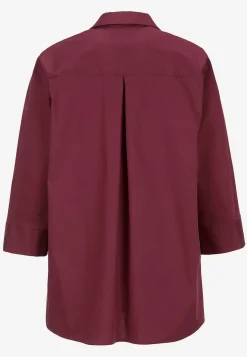 Vävd tunika i poplin