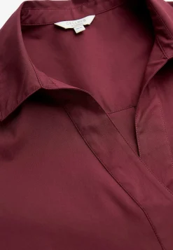 Vävd tunika i poplin